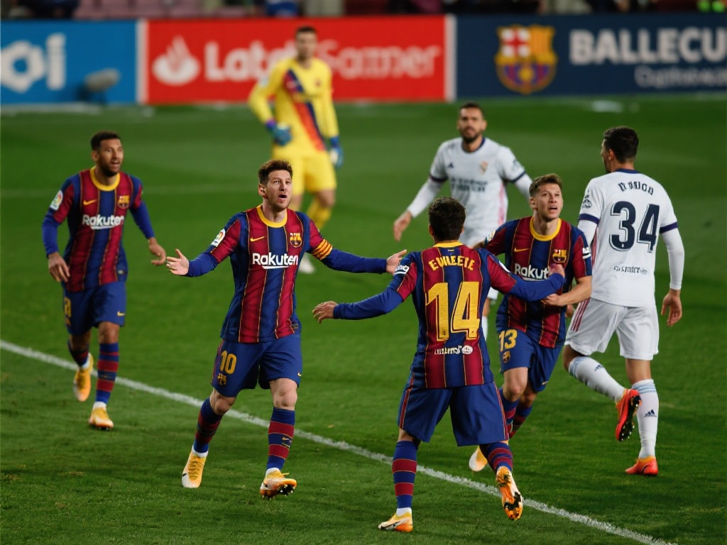 首场比赛中，巴萨在领先的情况下被对手连扳