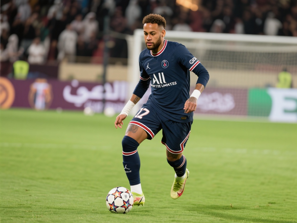 内马尔4273天后闪耀归来:45分钟秀技引爆2万人狂欢 在沙特联赛引入大批世界顶级球星后,内马尔